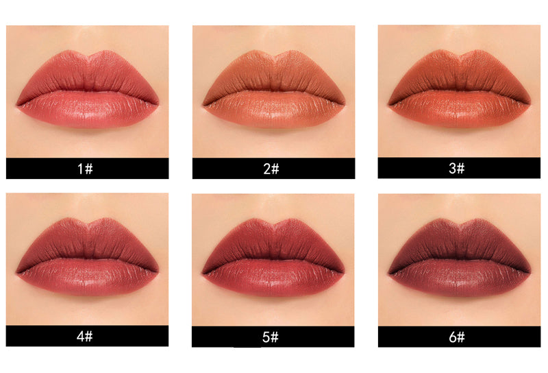 Heng Fang Dream Lipstick (Pack of 6) Waterproof Matte Color