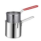 Kitchen Deep Frying Pot 304 Stainless Steel